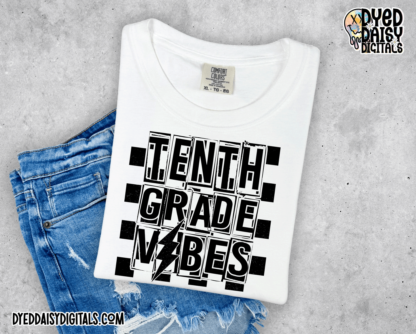 10th Grade Vibes Checks - Digital Download