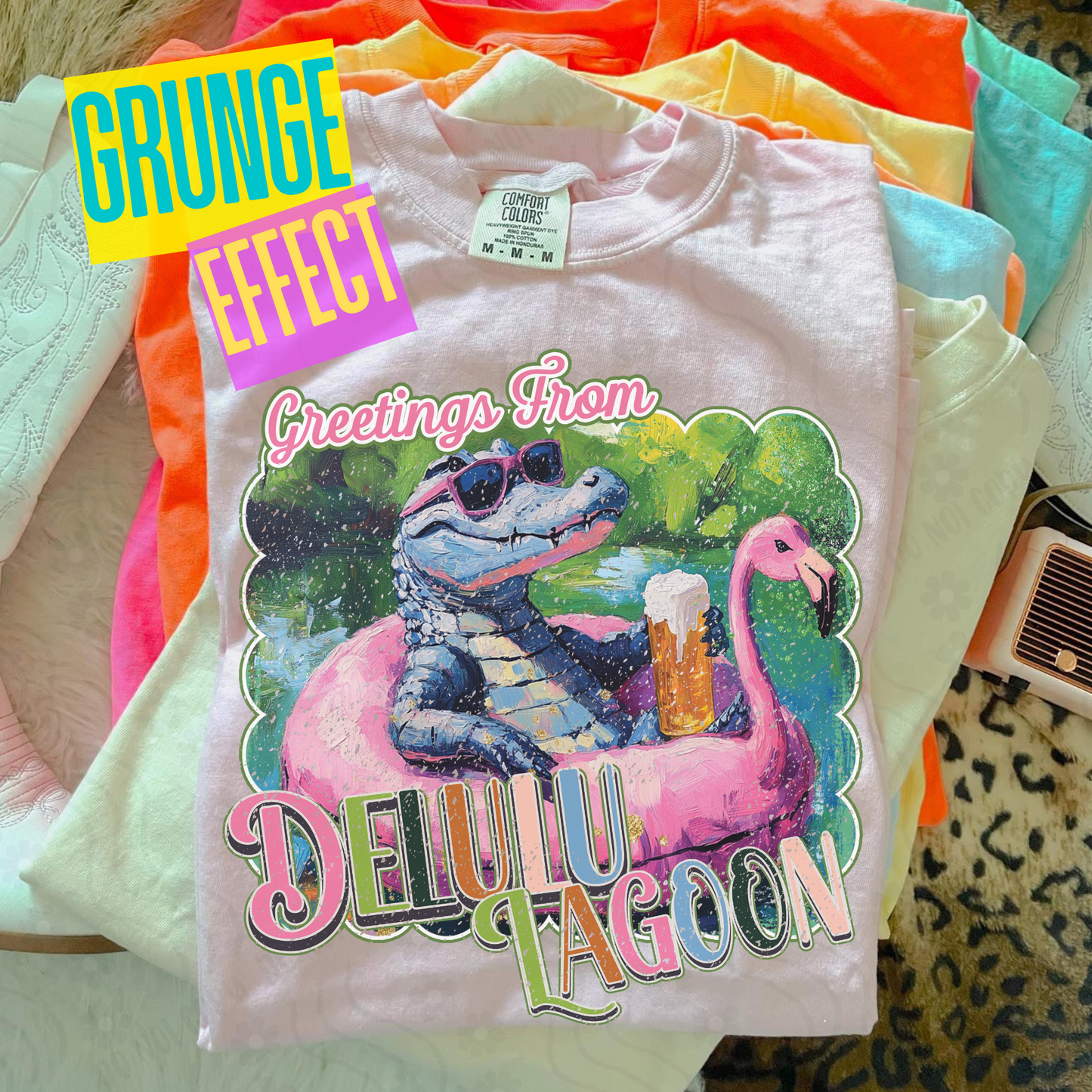 Greetings From Delulu Lagoon - Regular + Grunge Included - Digital Download - June 2025