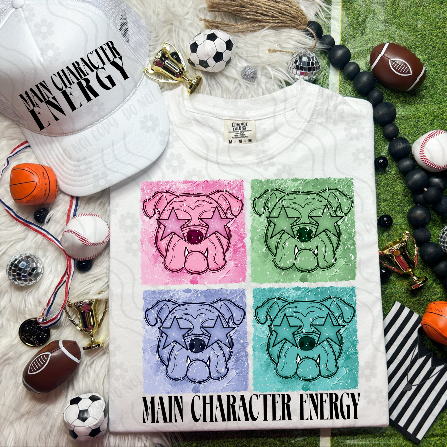 Bulldogs Mascot Main Character Energy - Digital Download - June 2025