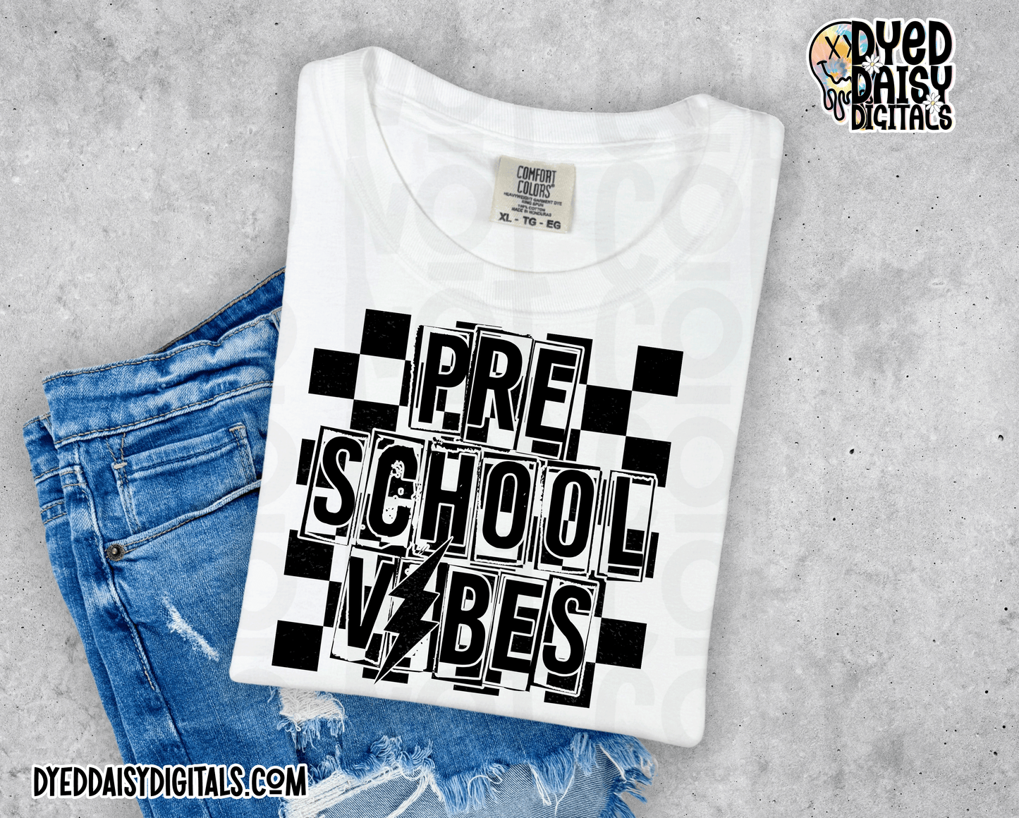 Pre-K and Pre School Vibes Checks- Digital Download