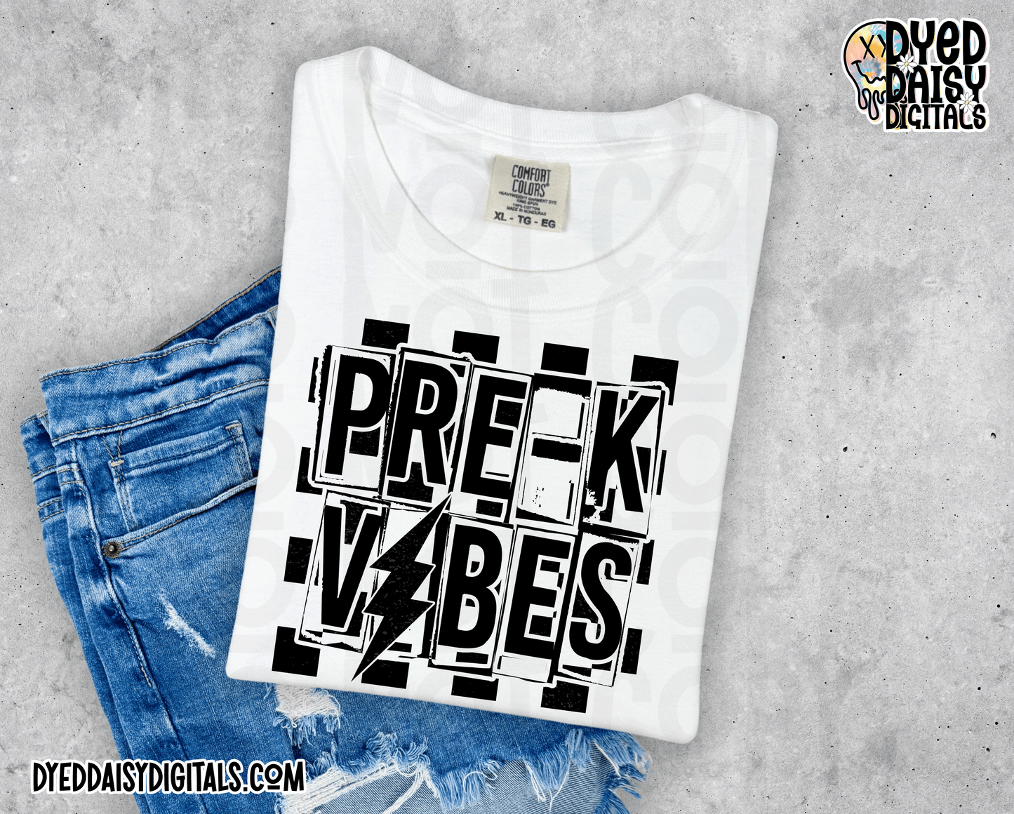 Pre-K and Pre School Vibes Checks- Digital Download
