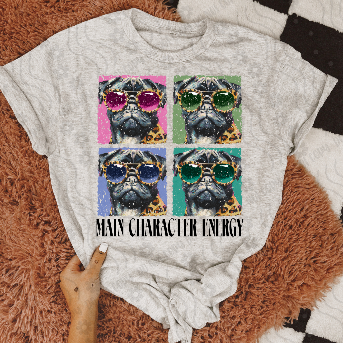 Main Character Energy Pug - Digital Download - June 2025