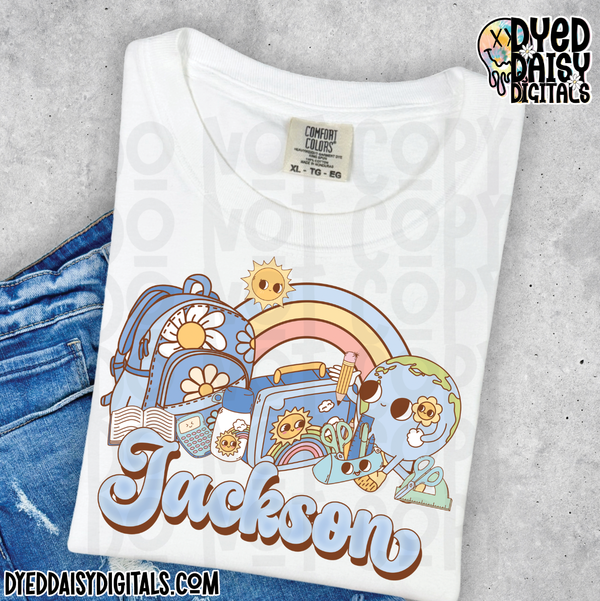 The Grooviest Retro CUSTOM School - Digital Download
