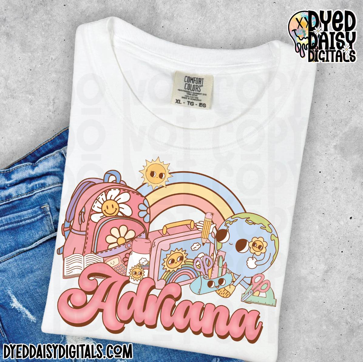 The Grooviest Retro CUSTOM School - Digital Download