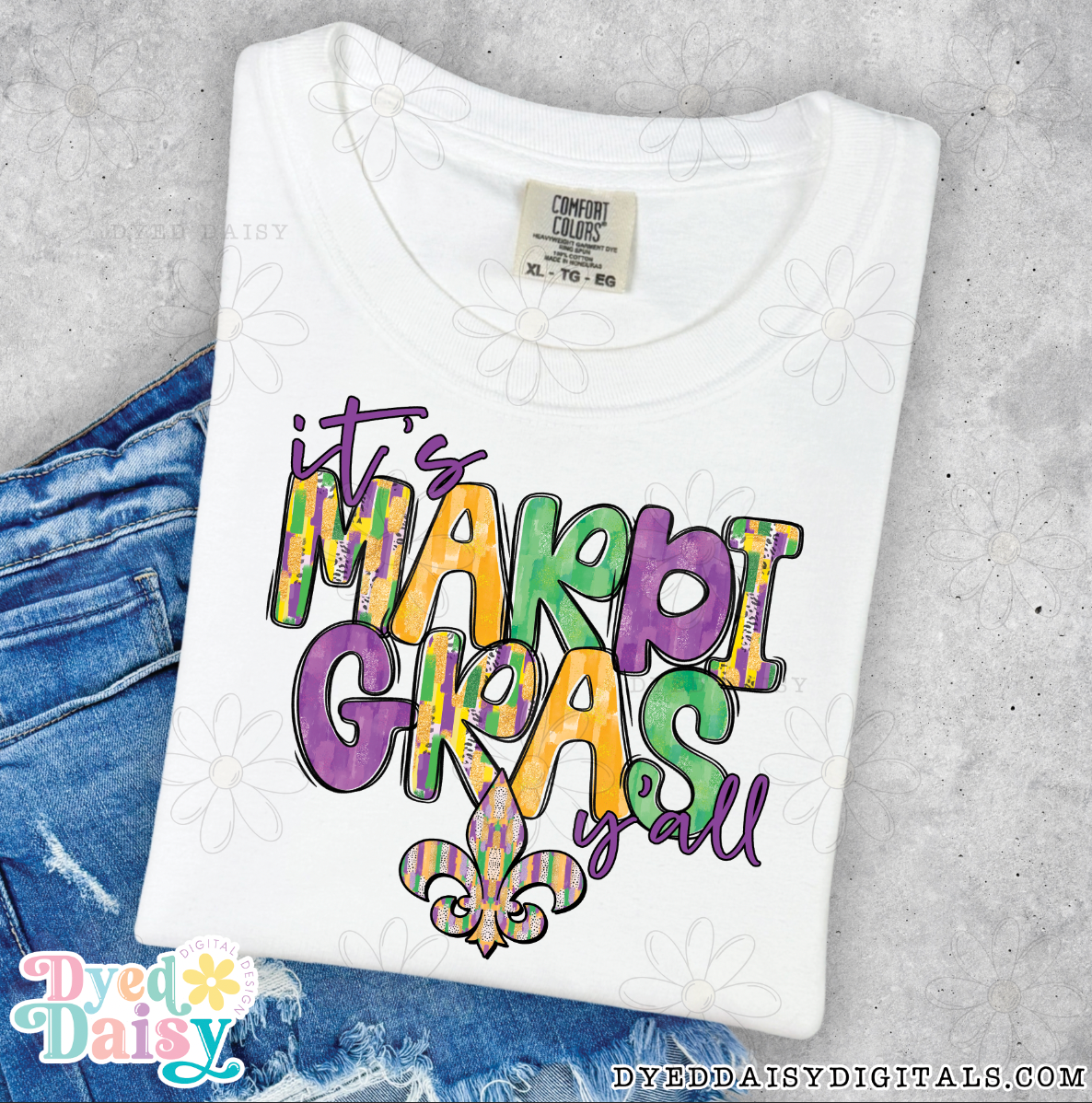 It's Mardi Gras Yall - Digital Download