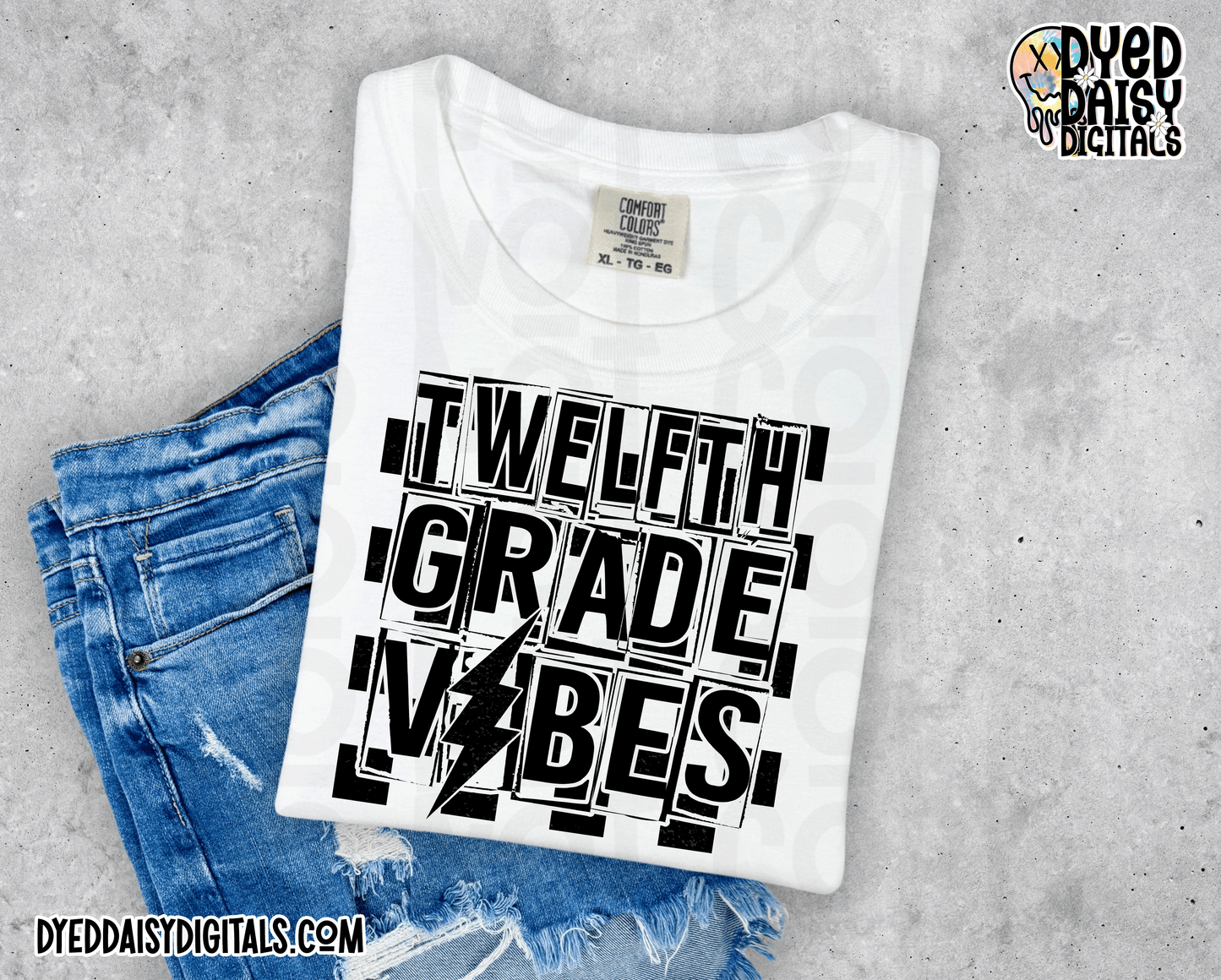 12th Grade Vibes Checks - Digital Download