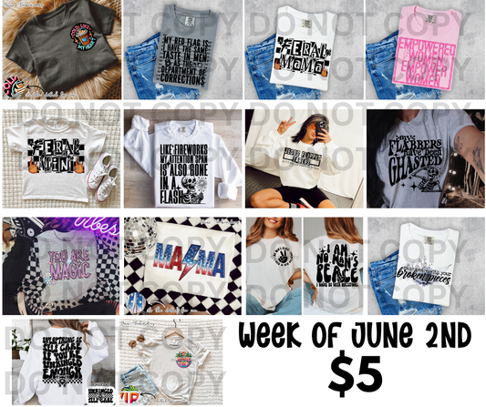 Week of June 2 - Unbranded Mocks