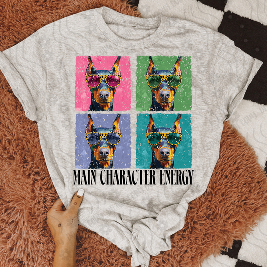 Main Character Energy Doberman - Digital Download - June 2025