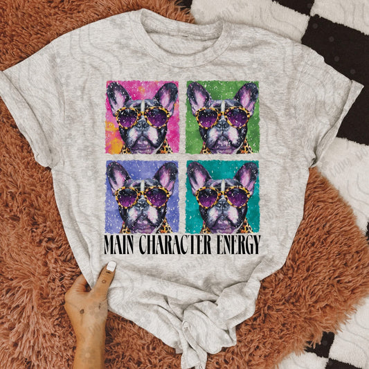 Main Character Energy Frenchie - Digital Download - June 2025