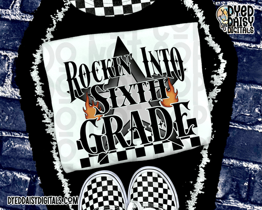 Rockin' Into 6th Grade - Digital Download