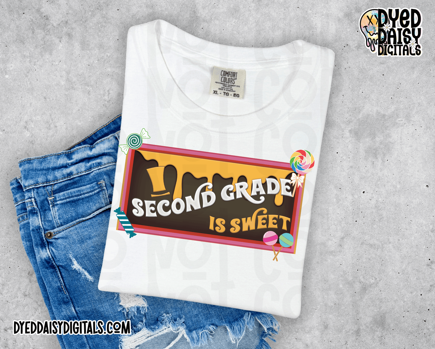 2nd Grade is Sweet - Digital Download