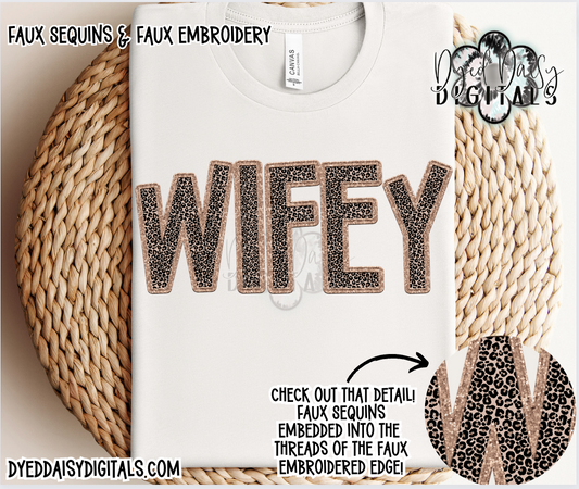 WidVibes Faux Embroidery & Faux Sequins WIFEY -  Digital Download