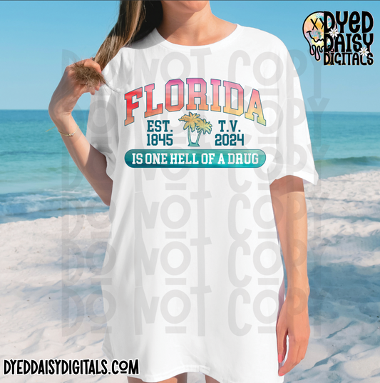 Florida Tourist Tee - Digital Download