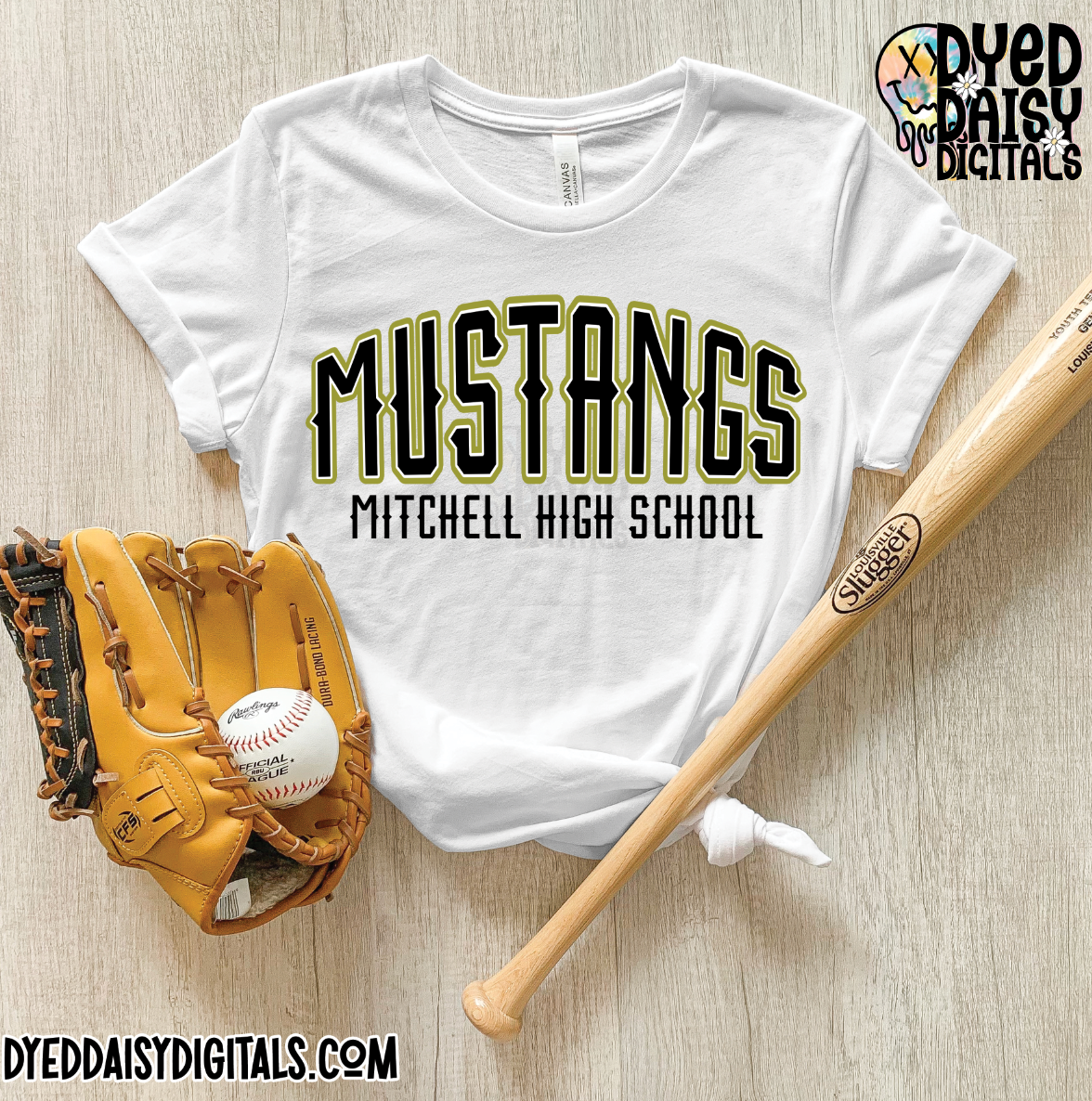 MOCKUP CUSTOM School Mascot Digital Design AND MOCKUP