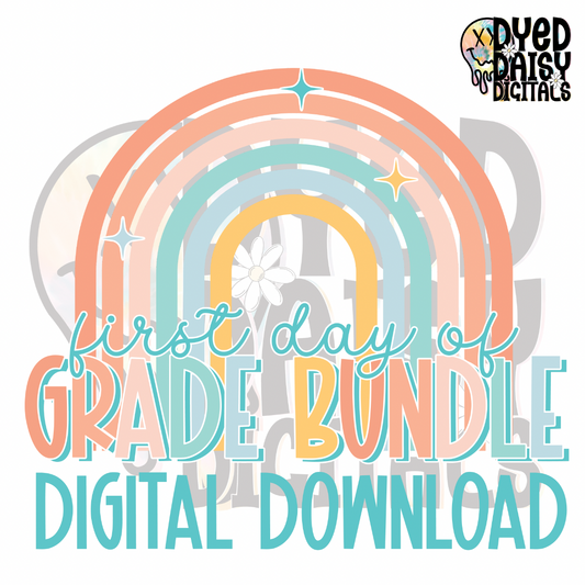 Rainbow First Day BUNDLE - Digital Download