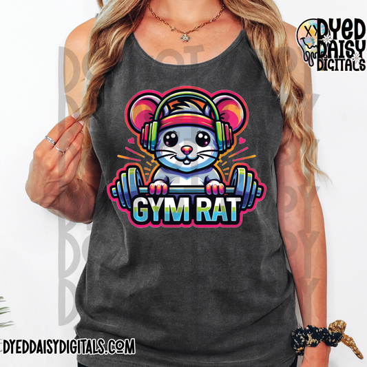 Gym Rat Neon - Digital Download