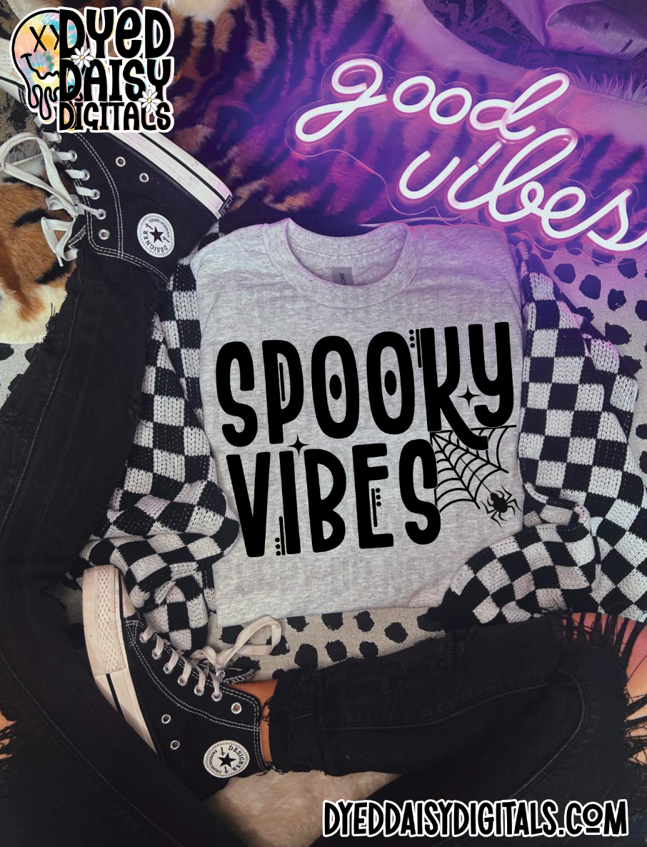 Spooky Vibes Single Color - Digital Download