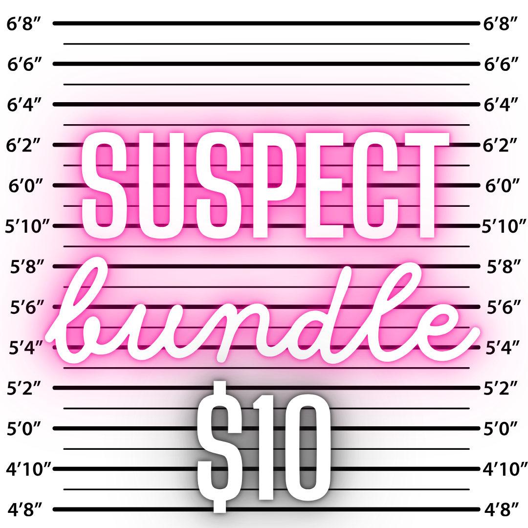 Suspect BUNDLE - All "Suspect" Designs