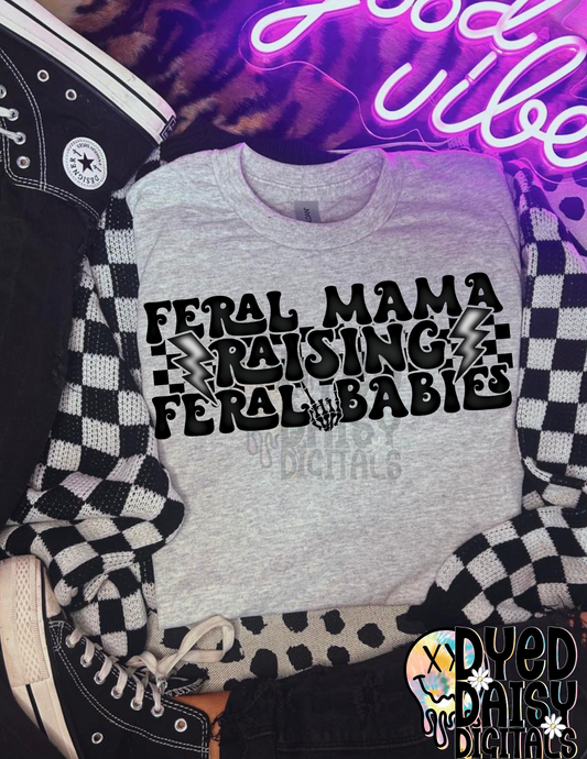 Feral Mama Raising Feral Babies Digital Download