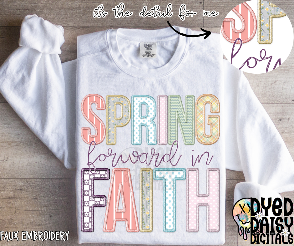 Spring Forward in Faith  - Digital Download