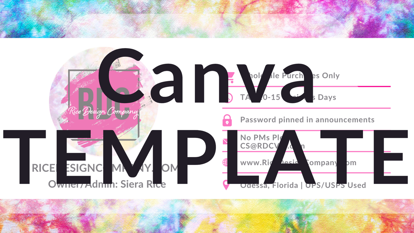 Facebook cover photo Banner Template - Must have Canva!