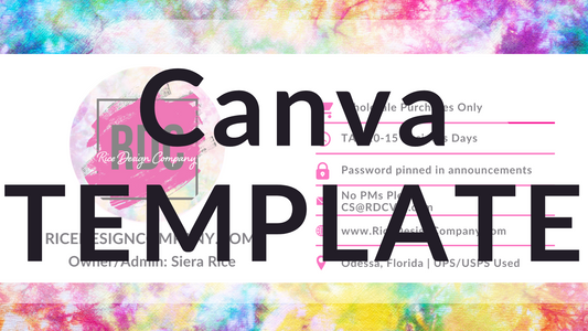 Facebook cover photo Banner Template - Must have Canva!