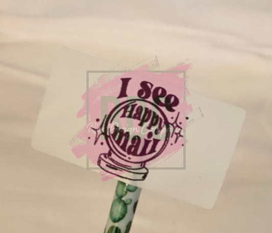 I See Happy Mail - Thermal Packaging Stickers - 100 for $10